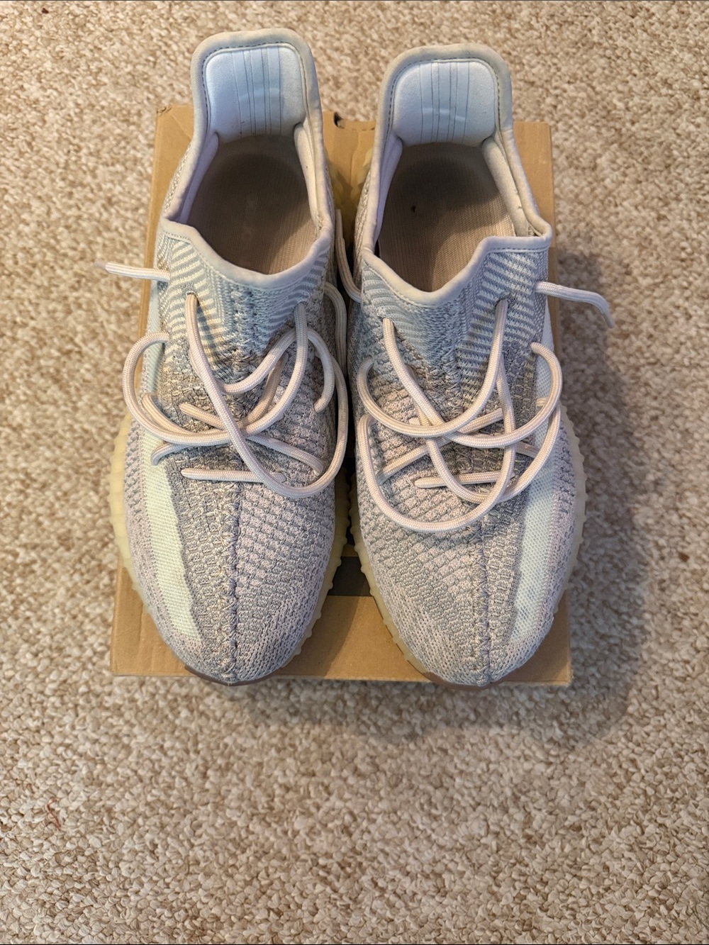 adidas Yeezy Boost 350 V2 “Citrin”Light Grey and Cream